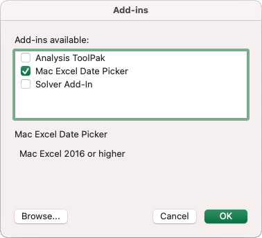 get live web data for excel 2011 for mac
